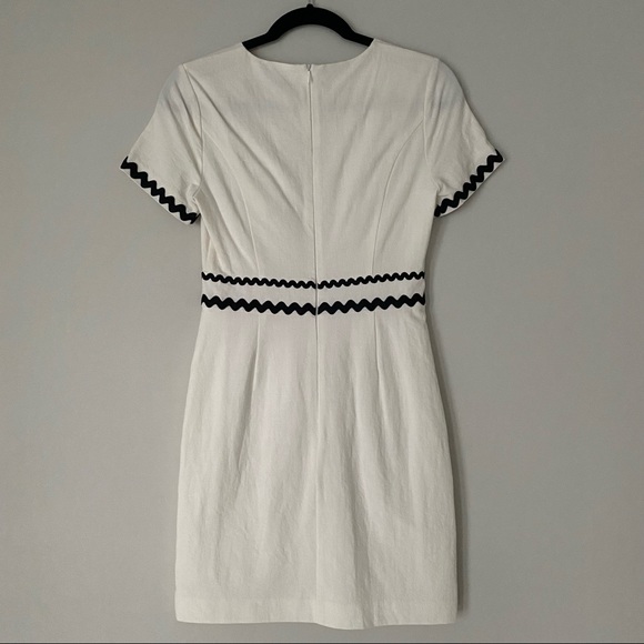 White Linen Dress - Picture 3 of 3
